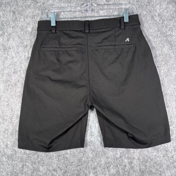 Redvanly Shorts Mens Size Small Black Chino 9" Inseam Golf Performance Pull On - Picture 4 of 8